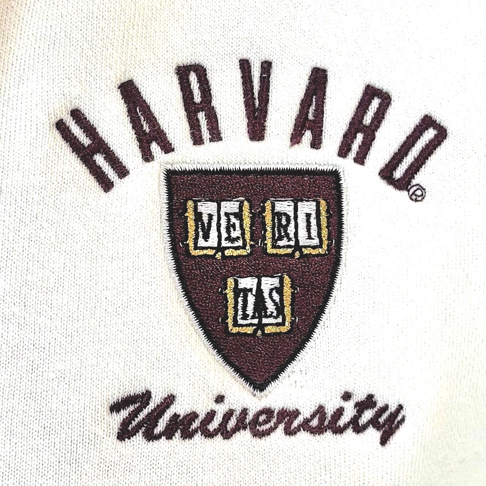 Champion ivory Harvard hoodie